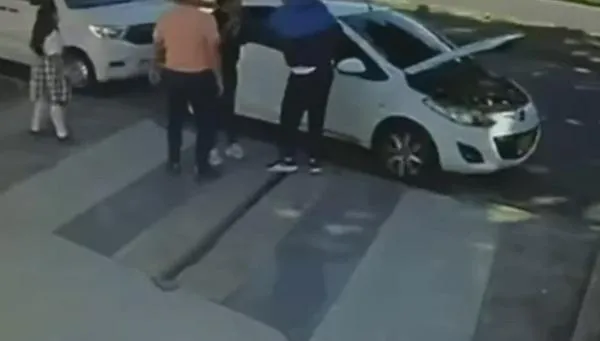 Delincuente le arrancó la cadena a mujer durante atraco cerca del Centro Comercial Guatapurí en Valledupar