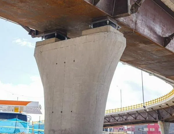 Aisladores sísmicos en puentes de Bogotá: qué son y dónde están instalados 