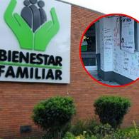 Vandalizan sede del ICBF en Bogotá durante marcha y directora reacciona: video