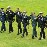 El presidente anunció que la próxima semana condecorará a policías y militares por sus contundentes golpes contra organizaciones criminales en el país.