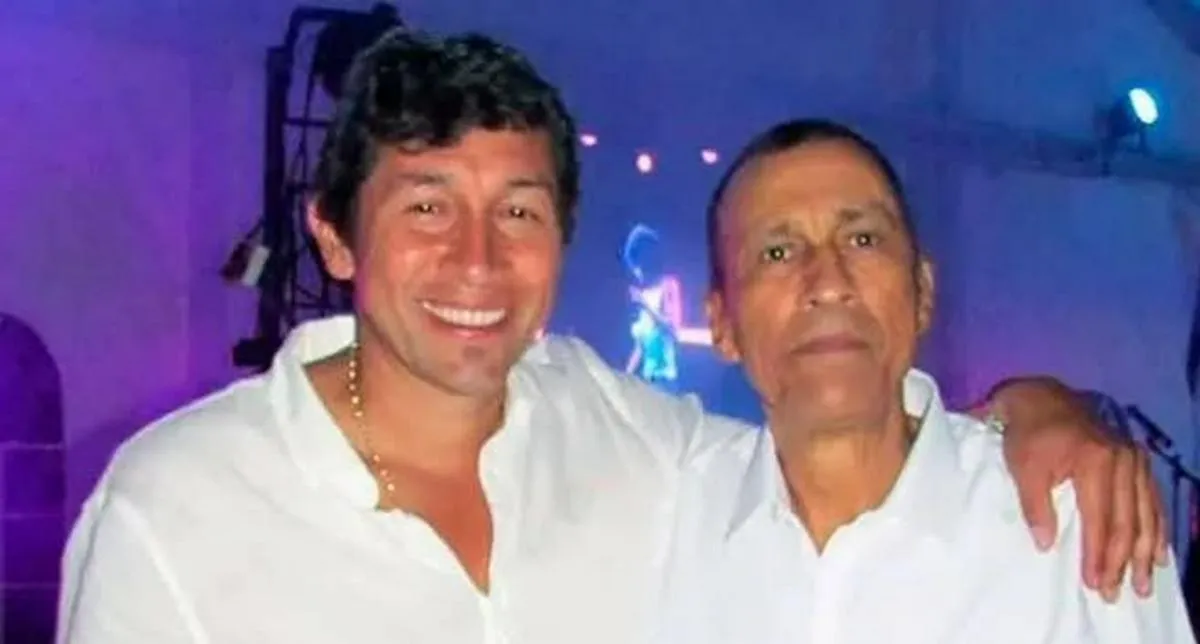 Jorge Bermúdez y su padre