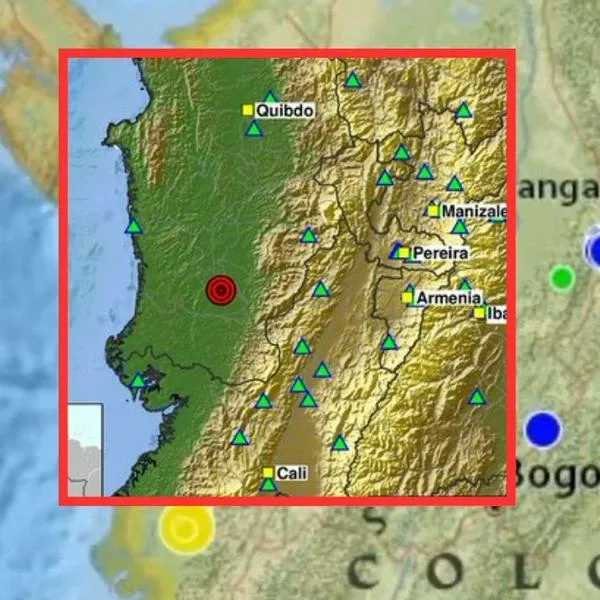 Temblor en colombia de magnitud 4.0 en  Medio San Juan (Chocó) hoy 07/09/2026