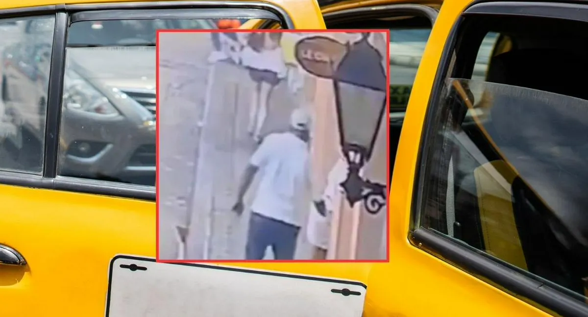 Taxista le robó celular a turista en Cartagena y vehículo tiene millonaria multa