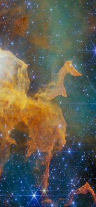 El telescopio James Webb revela imagen inédita del “Cofre del Tesoro”, un cúmulo estelar joven en la Nebulosa de Carina