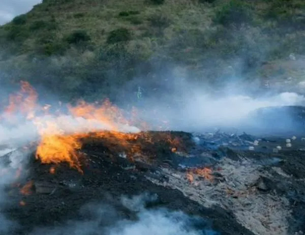 Incendios de cobertura vegetal en Soacha llevan a definir una ruta de preparación ante el fenómeno de El Niño 