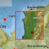 Temblor en Colombia de magnitud 3.6 con epicentro en  Sipí, Chocó hoy 09092026