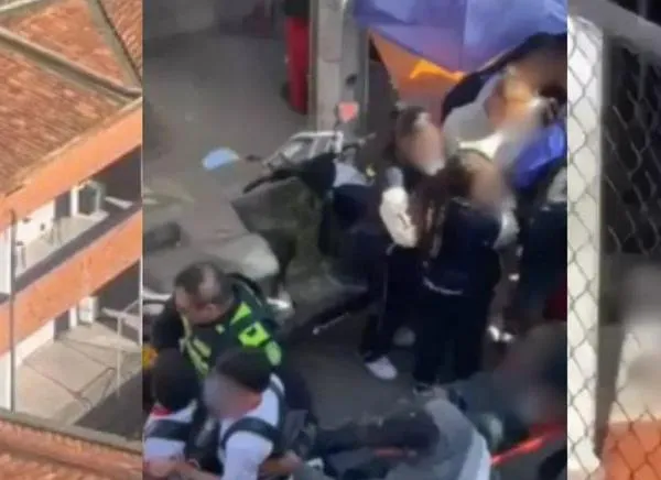Menor se habría herido con arma traumática dentro de un colegio