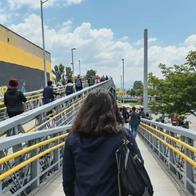 Transmilenio anunció cierres parciales en puente peatonal de estación Alquería