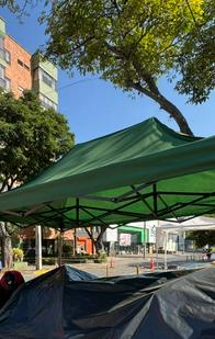 Habitantes del edificio Los Cerezos siguen sin poder regresar a sus hogares tras el sismo