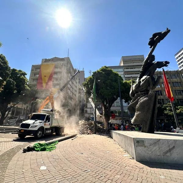 Centro de Pereira, afectada por el terremoto