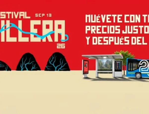 Rutas de TransMilenio para llegar o salir del Festival Cordillera en Bogotá  