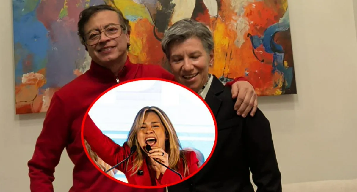 Gustavo Petro, Claudia López y Vicky Dávila