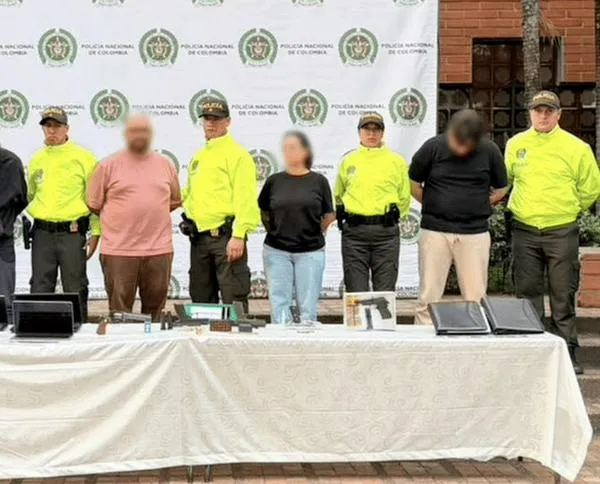 Capturan a cinco personas por presunto lavado de COP 2,3 billones del narcotráfico