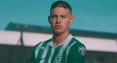 Qué números podría usar James Rodríguez en Atlético Nacional en la Liga Betplay