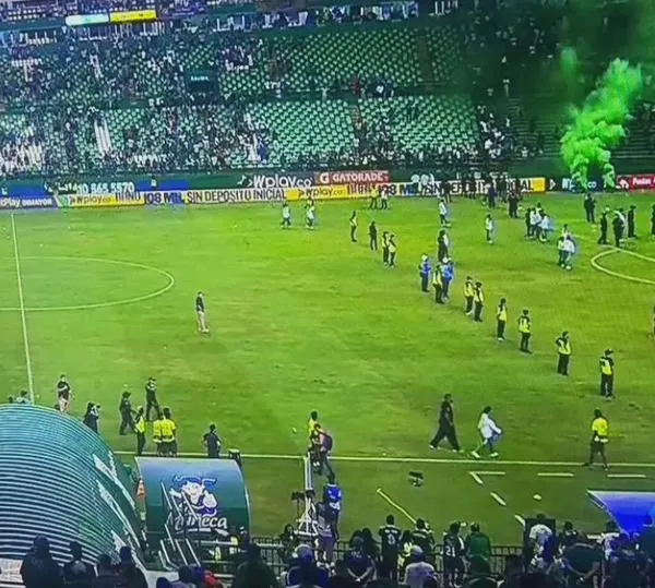 A Cali le salió cara invasión de hinchas contra Bucaramanga; Dimayor anunció fuertes sanciones