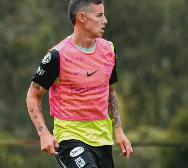 "Algunos van a decir que James Rodríguez viene a retirarse o a caminar; pero más bien disfrutemos"
