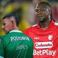 Hugo Rodallega y James Rodríguez