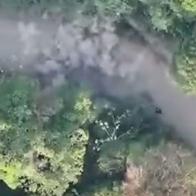 Atacan al Ejército en La Plata, Huila: le lanzan granadas desde drones