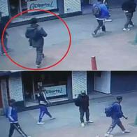 Imagen del supuesto barrista que atacó con arma blanca a un adulto mayor en Galerías, Bogotá