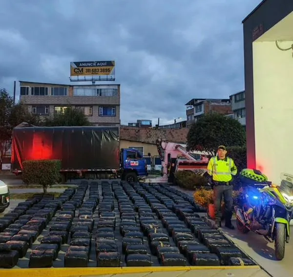 Incautan 1,4 toneladas de marihuana en Sibaté: iban rumbo a Bogotá