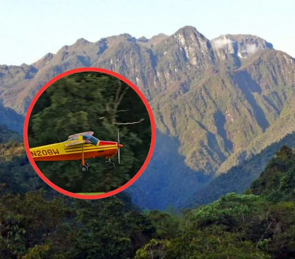 Esta es la zona donde desapareció avioneta en la que viajaban 5 personas