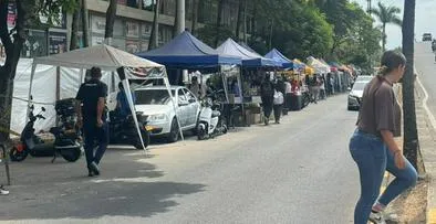 Reactivación de San Andresito del Sur: comerciantes se trasladan a la 14 de la Pasoancho