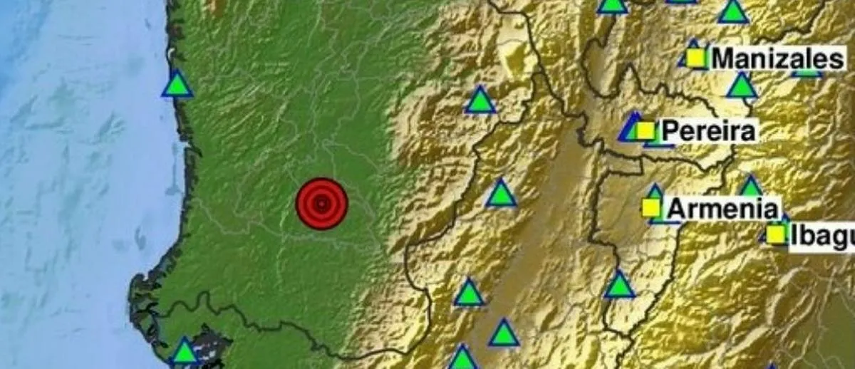 ¡Susto en Colombia! Dos sismos seguidos: uno superó magnitud 5