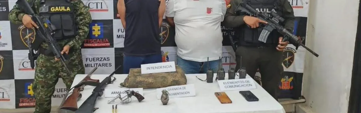 Cae en Gamarra alias ‘Yogui’, señalado de coordinar la logística del Clan del Golfo en el sur del Cesar