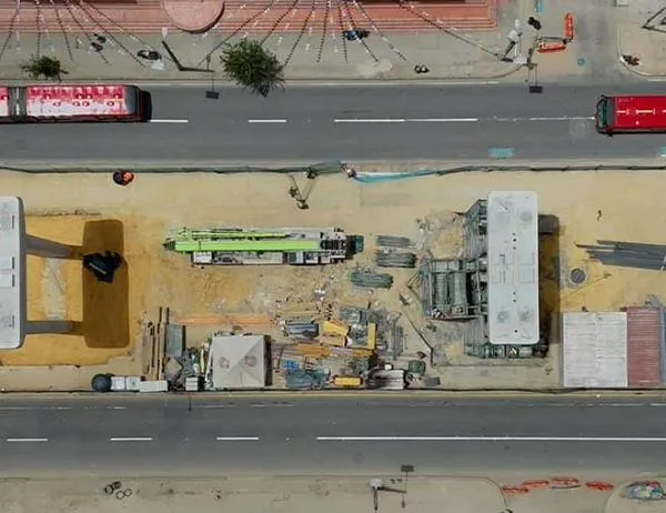 En octubre hay cierre de la estación temporal Calle 22 por obras del Metro 