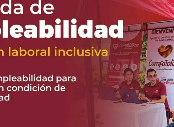 Estas son las vacantes para personas con discapacidad que ofrece ComfaTolima en Ibagué