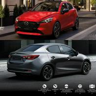 Carros Mazda 2 sport y sedán