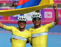 Primeros oros del Equipo Bogotá en Juegos Suramericanos llegaron sobre ruedas 