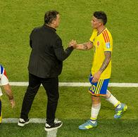 Néstor Lorenzo y James Rodríguez