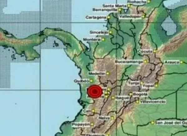 Estas son las zonas con mayor riesgo de terremoto en Colombia
