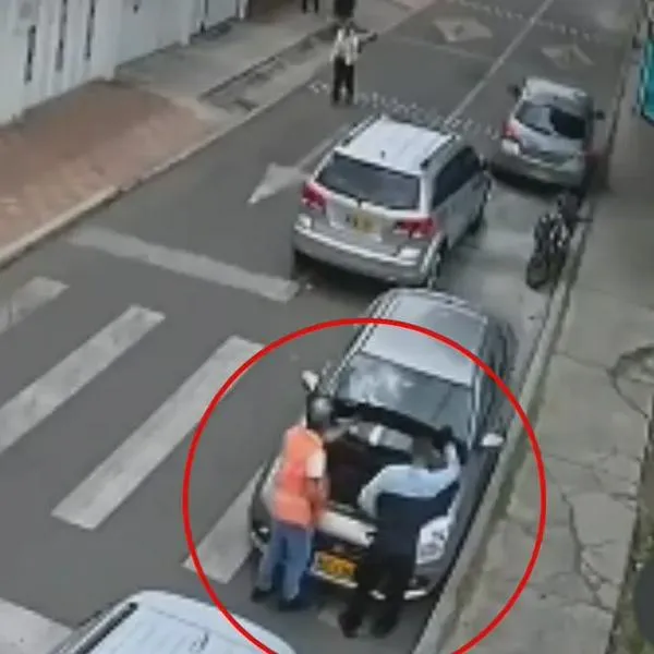 Hijo del 'Flaco' Solorzano fue víctima de robo en Bogotá y mostró video