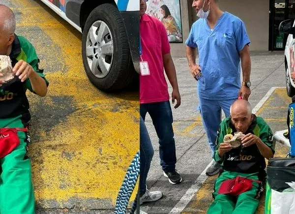 ¡No aguantó el cansancio! Anciano vendedor de vive 100 se desmayó en Ibagué