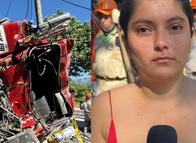 “Casito se mata”: pareja de uno de los conductores accidentados en la Variante de Ibagué