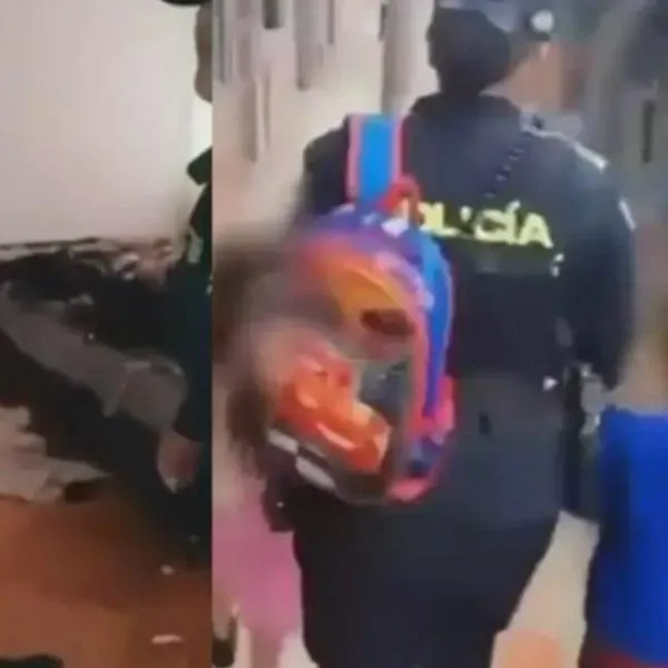 Bogotá: rescatan niños de 2 y 5 años que habrían quedado solos toda la noche