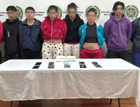 Caen diez presuntos integrantes del ‘Tren de Aragua’ por extorsión a conductores 