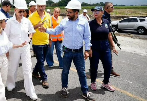 MinTransporte visita avances de las obras 5G en el Valle del Cauca