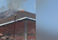 Se registra incendio forestal en el norte de Cali; bomberos atienden la emergencia