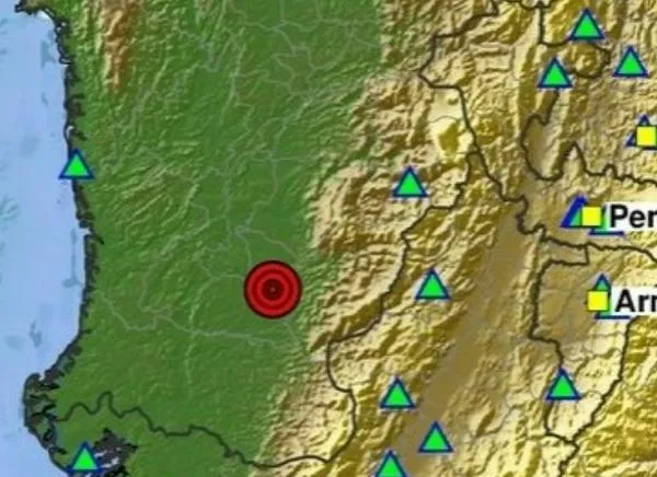 ¡Uno tras otro! Dos sismos golpearon Colombia en 10 minutos