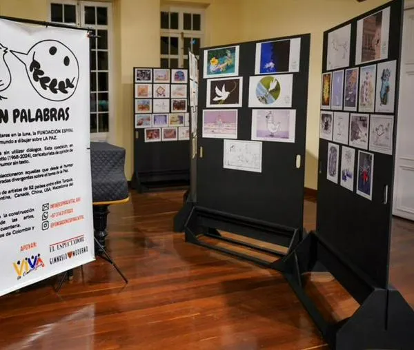 El primer Salón Internacional de la Caricatura premia la paz con obras de tres continentes