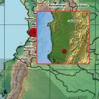 Temblor de magnitud 4.6 en Istmina - Chocó en la madrugada de hoy 18 /09/ 2026 