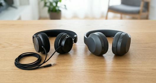 Audífonos con cable vs. Bluetooth: diferencias y cuál elegir para música y más