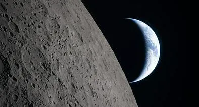 Luna y tierra