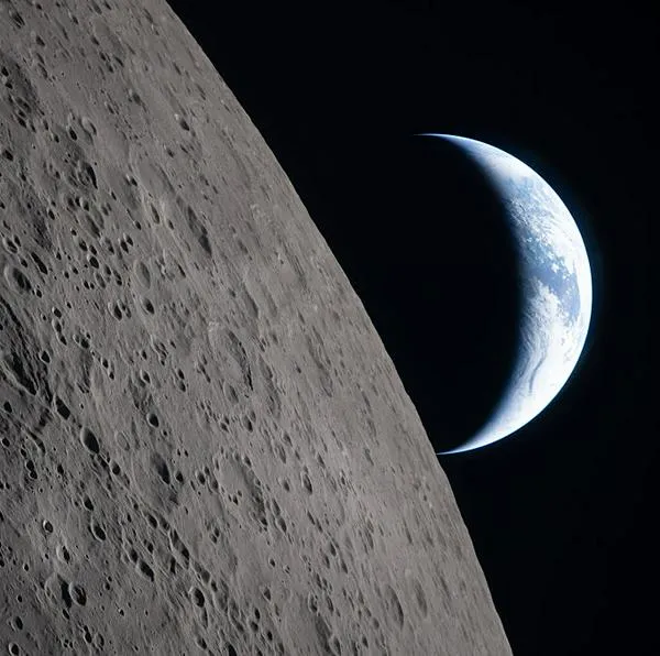Luna y tierra
