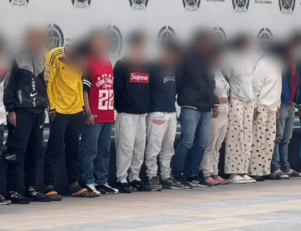 Duro golpe al 'Tren de Aragua' en Bogotá: cayeron 17 integrantes en operativos 