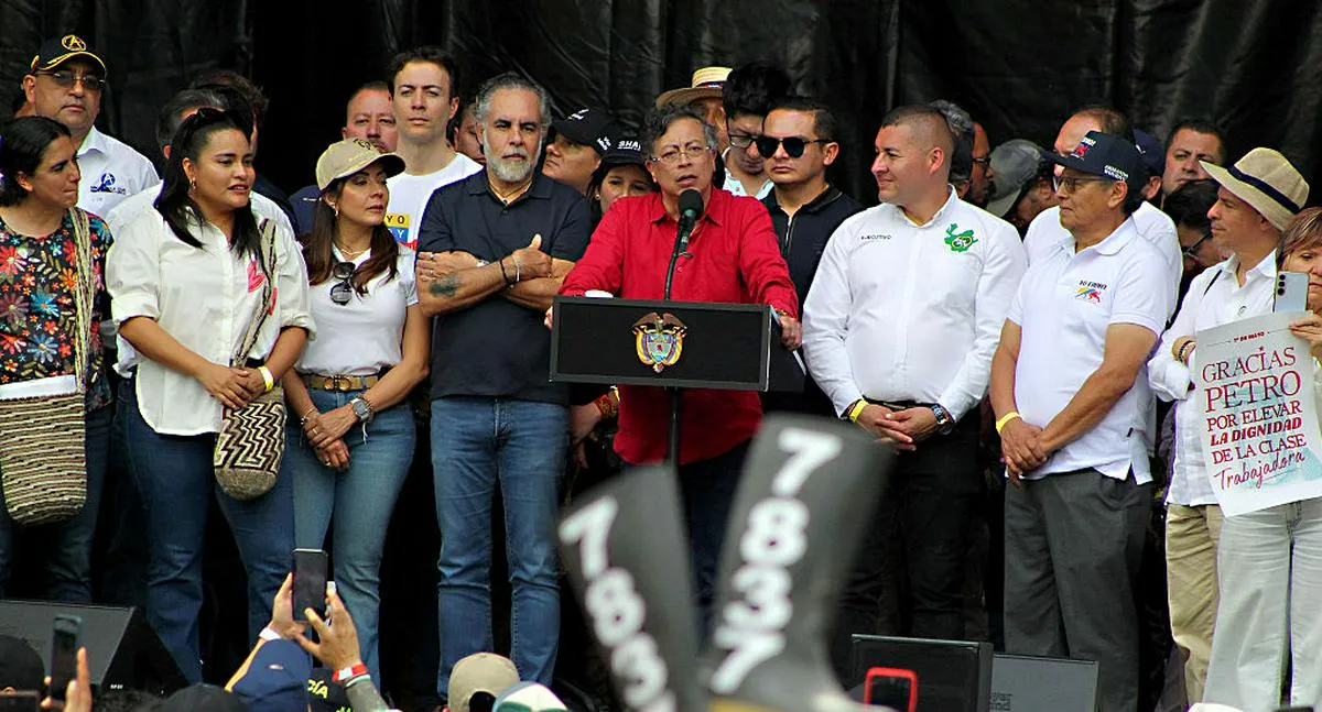 Gustavo Petro y Armando Benedetti