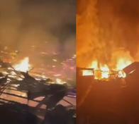 Incendio de gran magnitud dejó al menos 18 viviendas afectadas en municipio de Nariño